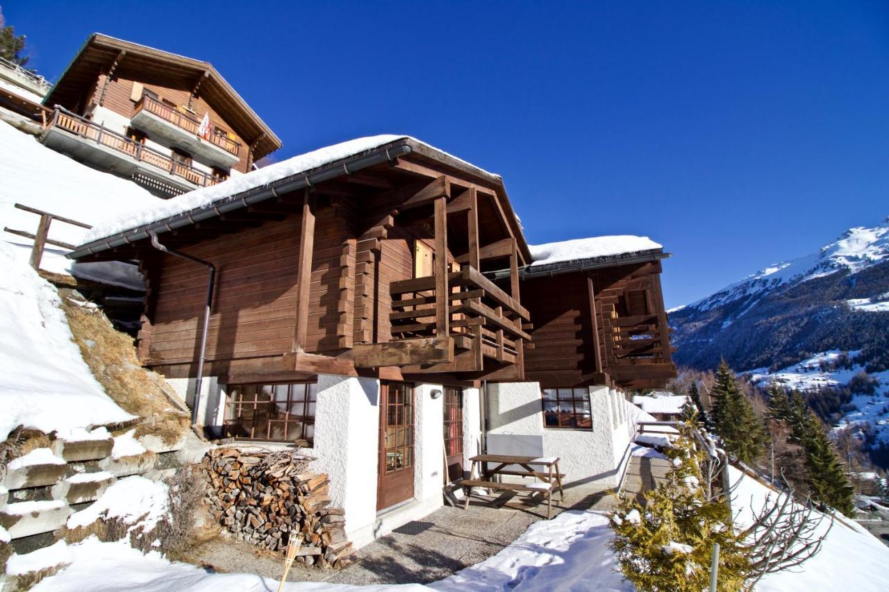 Chalet Abraxas With Astonishing View - Grimentz Villa Dış mekan fotoğraf
