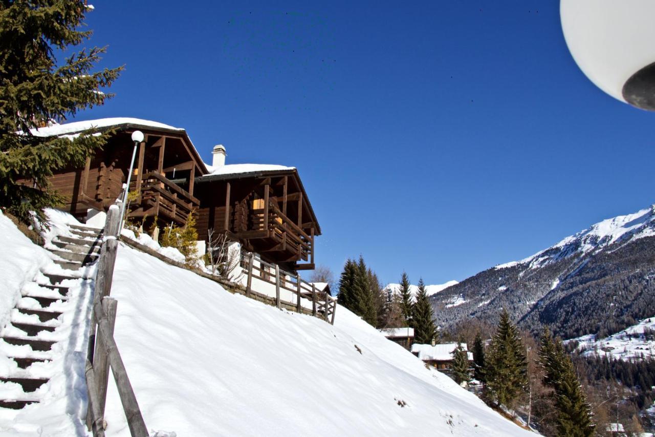 Chalet Abraxas With Astonishing View - Grimentz Villa Dış mekan fotoğraf