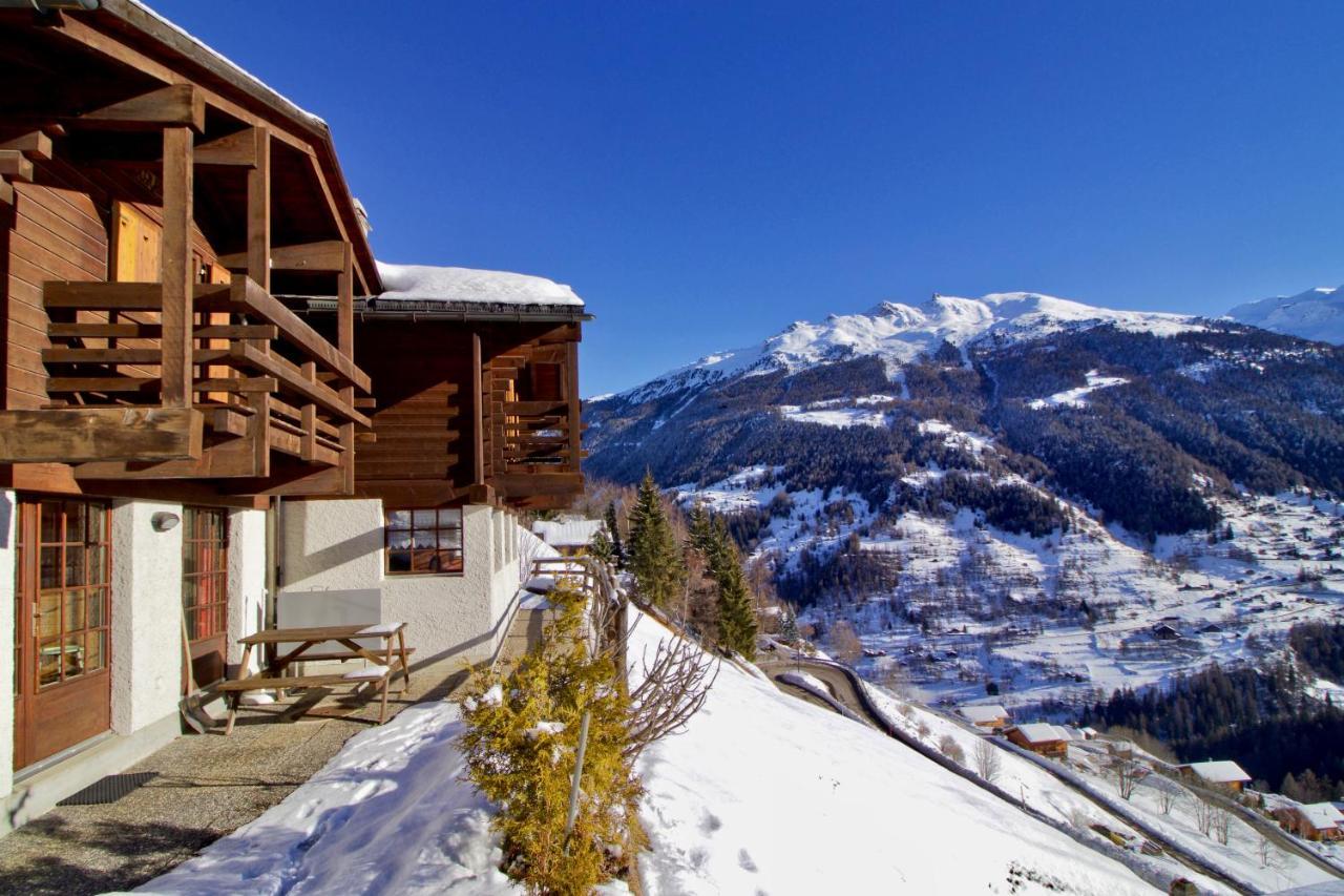 Chalet Abraxas With Astonishing View - Grimentz Villa Dış mekan fotoğraf