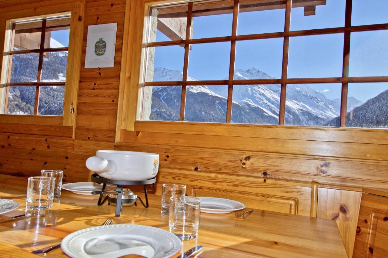Chalet Abraxas With Astonishing View - Grimentz Villa Dış mekan fotoğraf