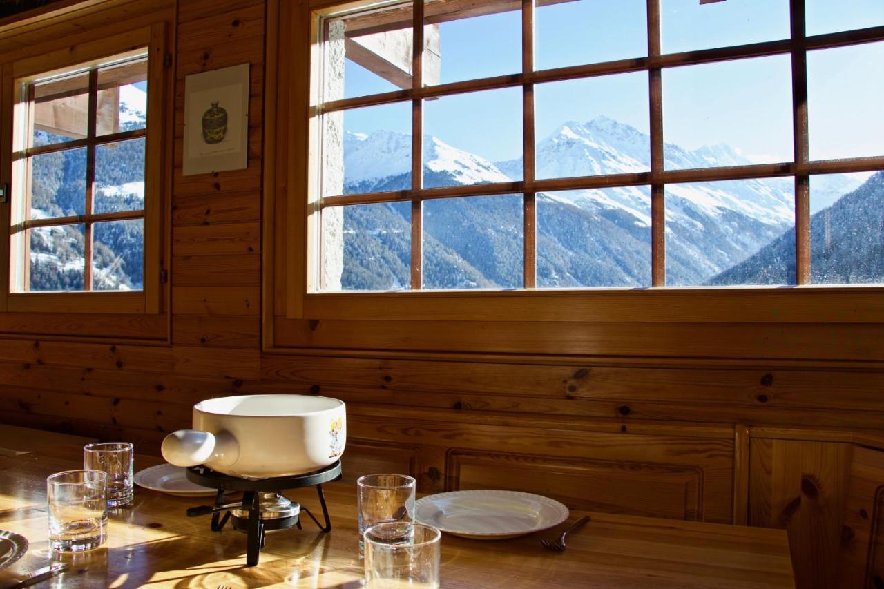 Chalet Abraxas With Astonishing View - Grimentz Villa Dış mekan fotoğraf