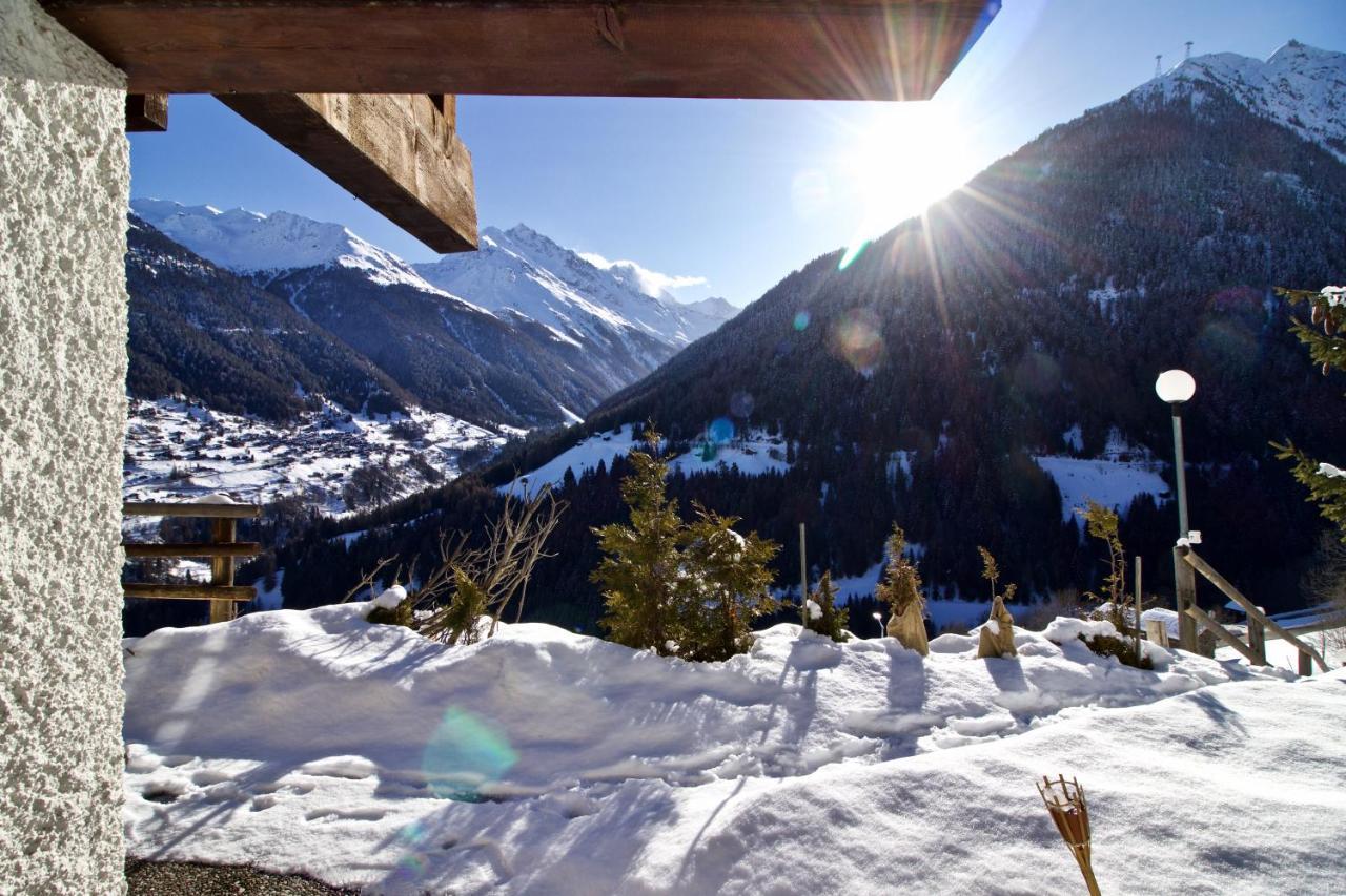 Chalet Abraxas With Astonishing View - Grimentz Villa Dış mekan fotoğraf