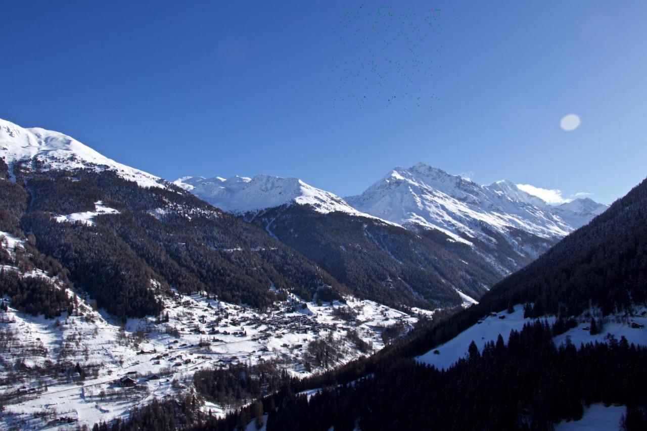 Chalet Abraxas With Astonishing View - Grimentz Villa Dış mekan fotoğraf