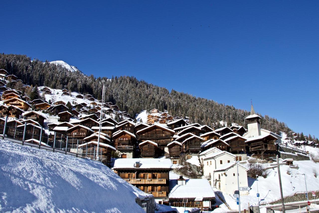 Chalet Abraxas With Astonishing View - Grimentz Villa Dış mekan fotoğraf